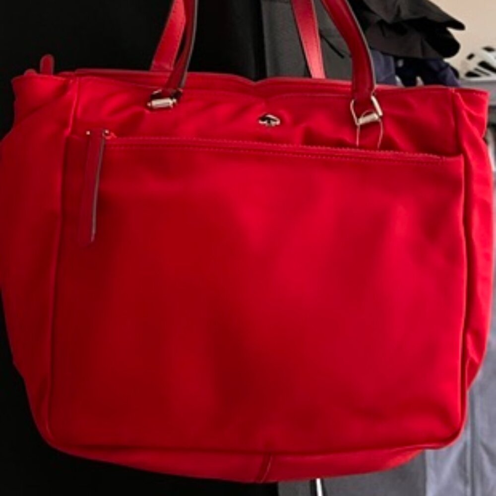 Brand New Nylon Kate Spade Bag with Wristlet Limited Edition